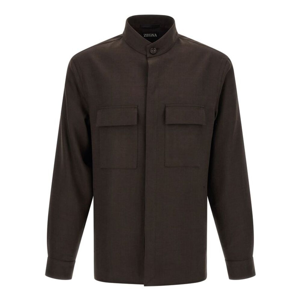 Zegna Men 'Oasi Lino' Overshirt
